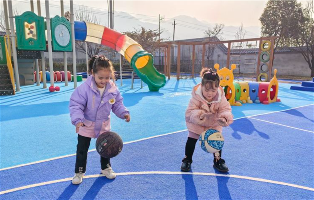 幼儿园场地设计，SG胜游幼儿园专用地弹坪