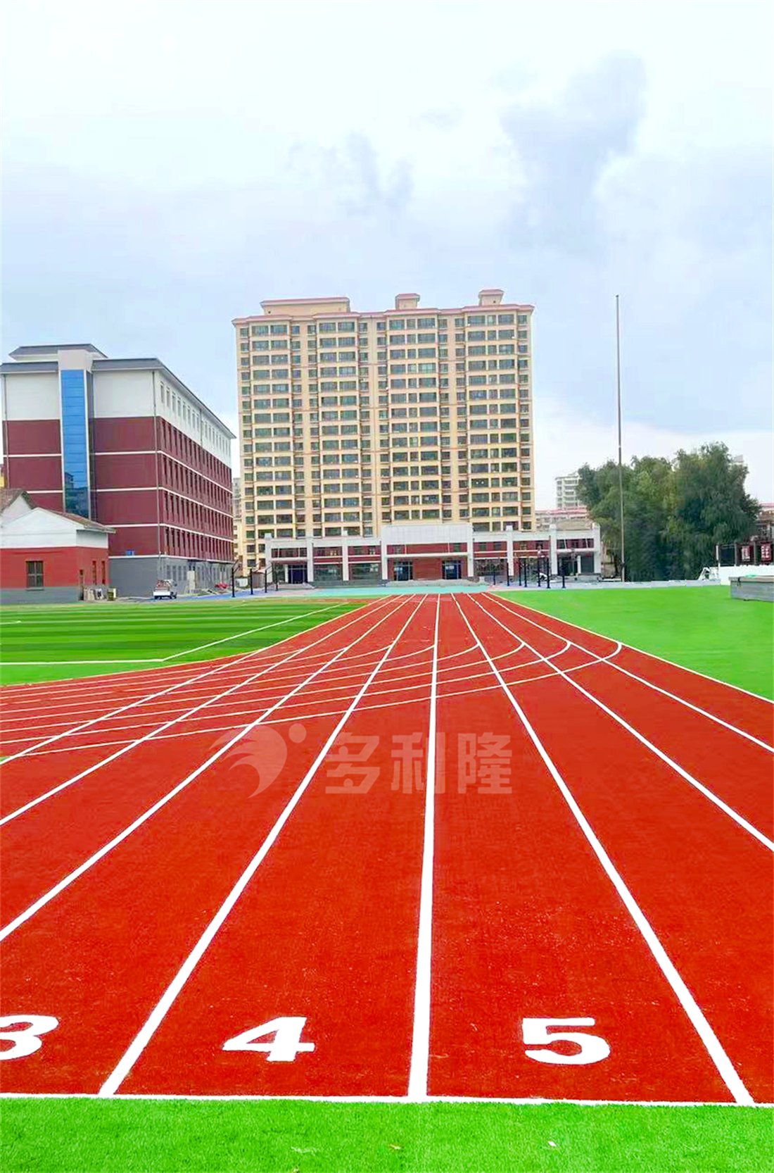 中小学校园运动场地、跑道专用地弹坪